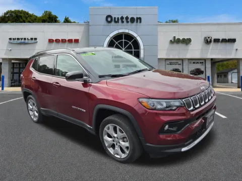 Red 2022 Jeep Compass Limited for sale in Hamburg, PA