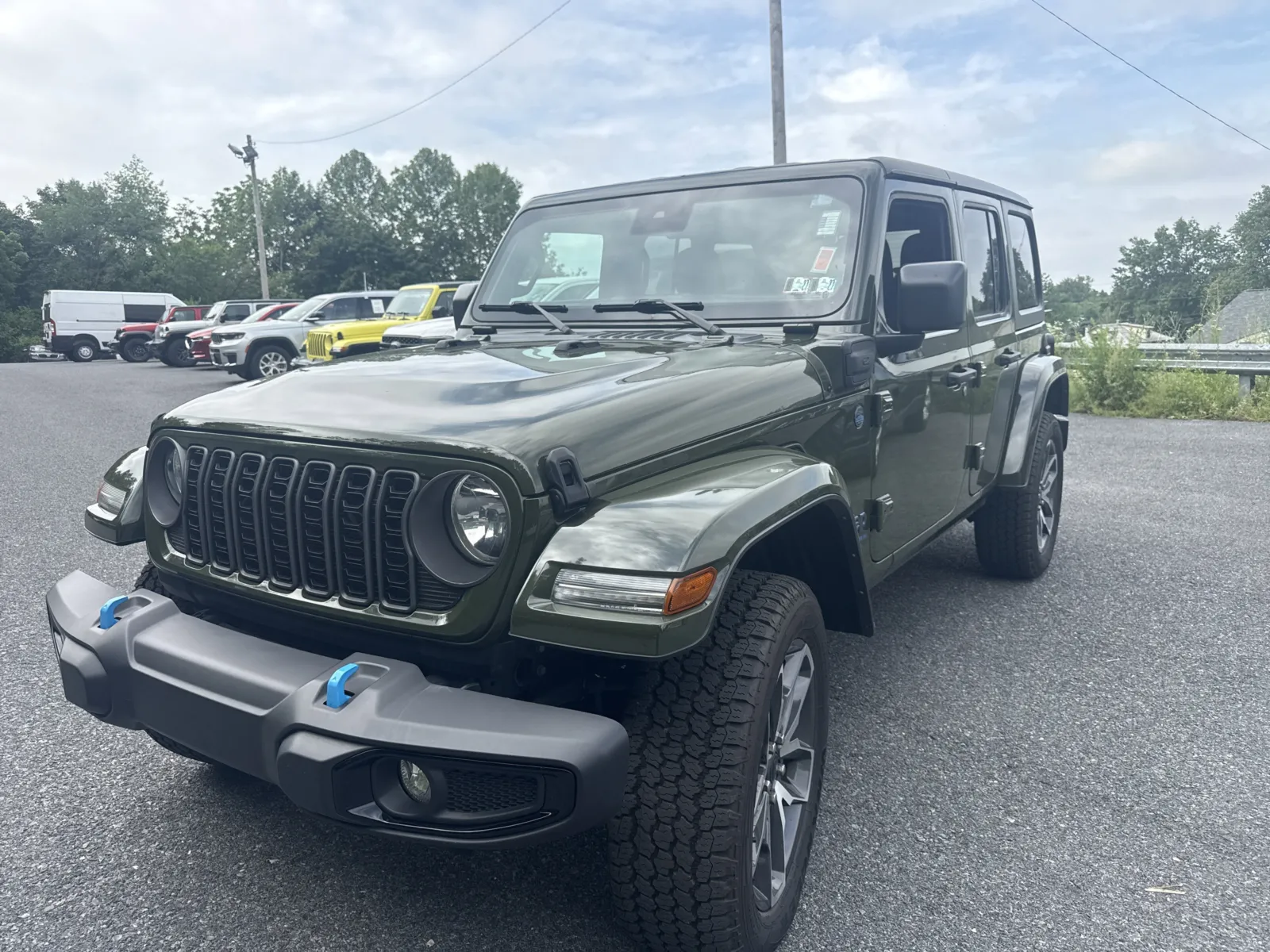 Green 2024 Jeep Wrangler 4xe for sale in Hamburg, PA