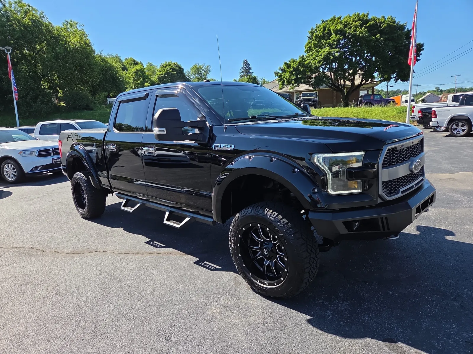 Black 2017 Ford F-150 XLT for sale in Hamburg, PA