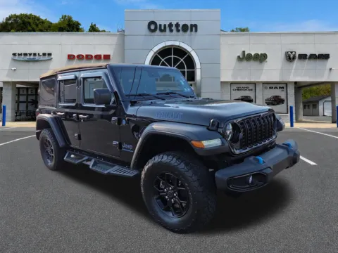 Black 2024 Jeep Wrangler 4xe for sale in Hamburg, PA