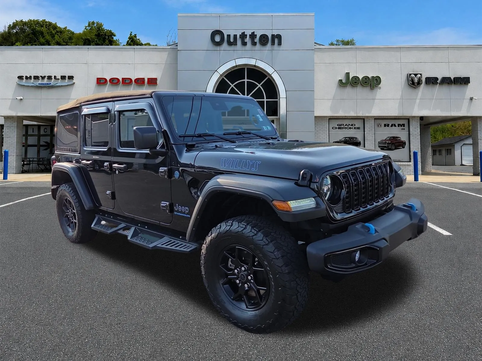 Black 2024 Jeep Wrangler 4xe for sale in Hamburg, PA
