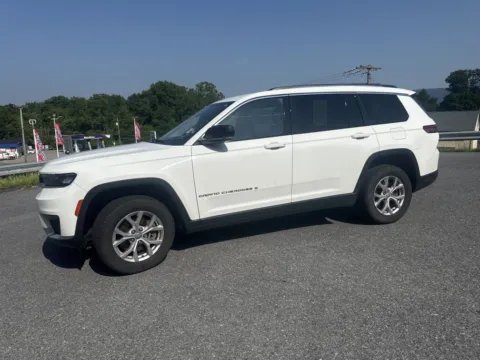 White 2021 Jeep Grand Cherokee L Limited for sale in Hamburg, PA