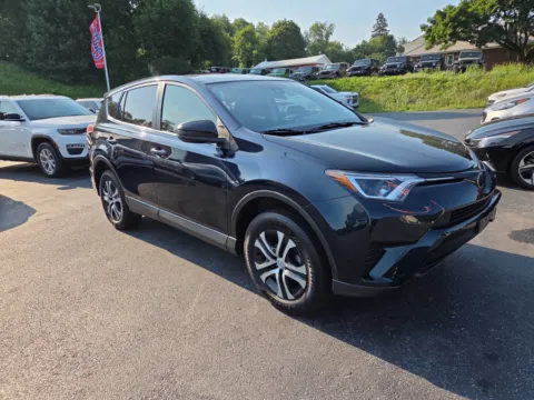 Blue 2018 Toyota RAV4 LE for sale in Hamburg, PA