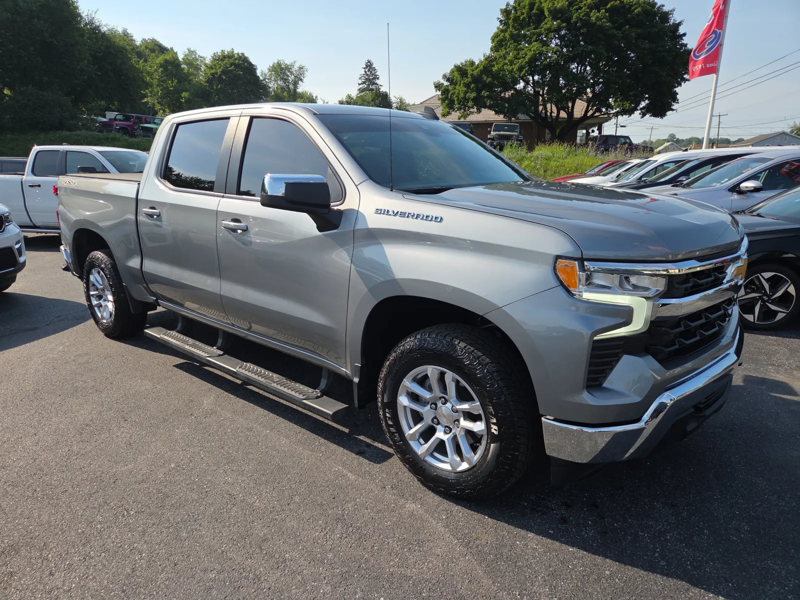 Gray 2023 Chevrolet Silverado 1500 LT for sale in Hamburg, PA
