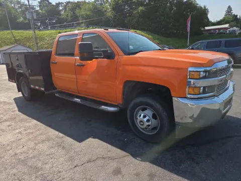 Orange 2019 Chevrolet Silverado 3500HD CC WT for sale in Hamburg, PA