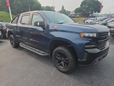 Blue 2019 Chevrolet Silverado 1500 LT Trail Boss for sale in Hamburg, PA