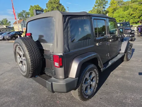 Another view of 2017 Jeep Wrangler Unlimited Sahara for sale in Hamburg, PA at Outten Chrysler Dodge Jeep RAM of Hamburg