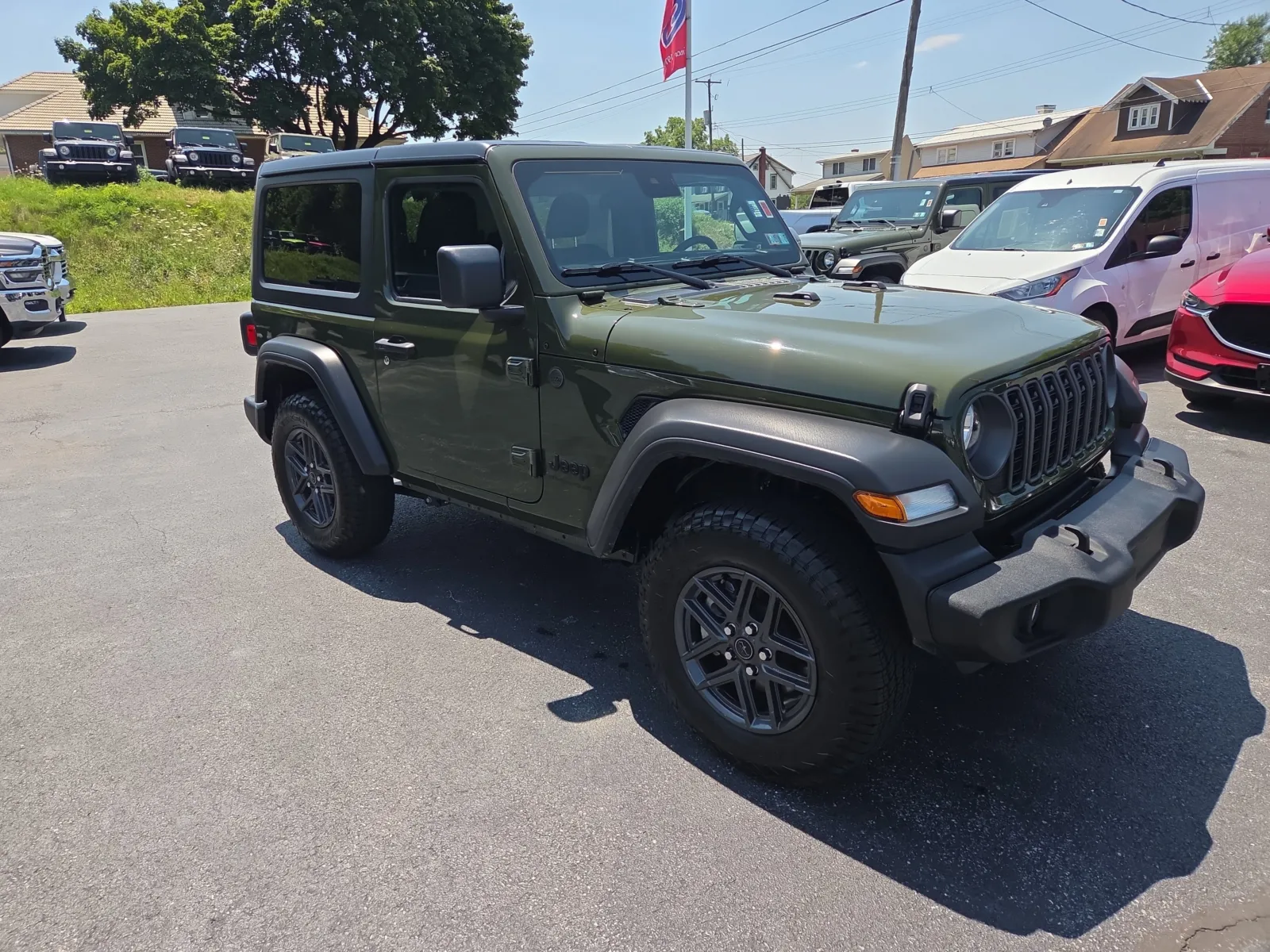 Green 2024 Jeep Wrangler Sport S for sale in Hamburg, PA