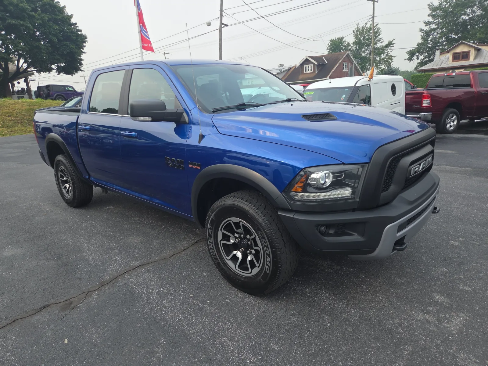 Blue 2018 Ram 1500 Rebel for sale in Hamburg, PA