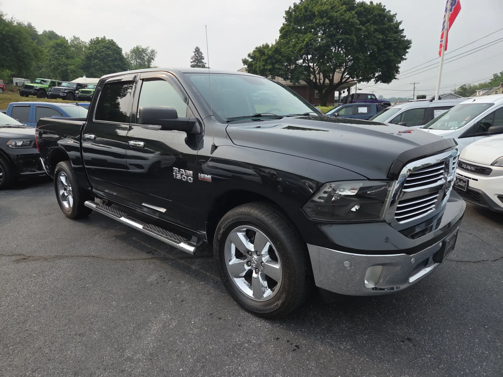 Black 2015 Ram 1500 Big Horn for sale in Hamburg, PA