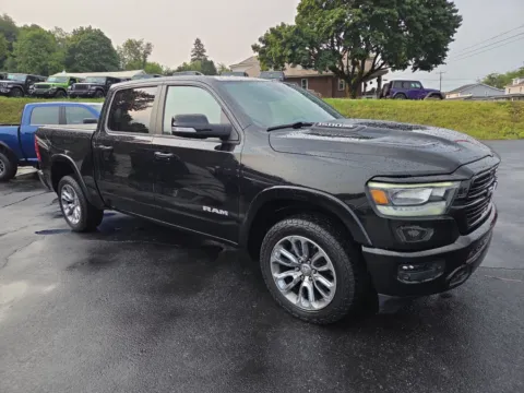 Black 2021 Ram 1500 Laramie for sale in Hamburg, PA