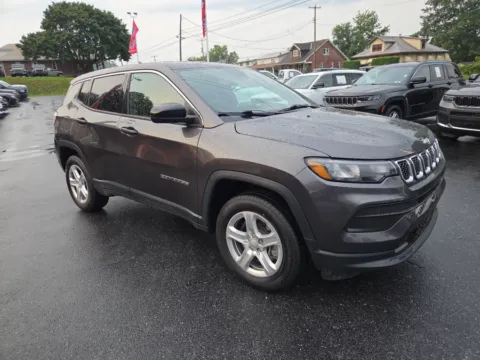 Gray 2023 Jeep Compass Sport for sale in Hamburg, PA