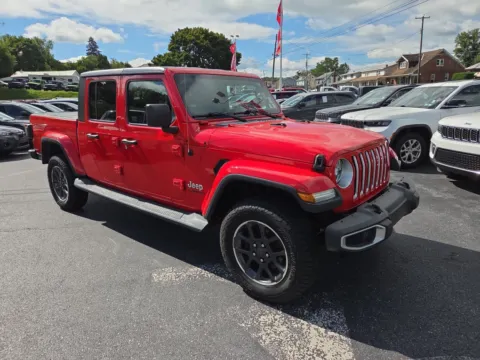 Red 2020 Jeep Gladiator Overland for sale in Hamburg, PA