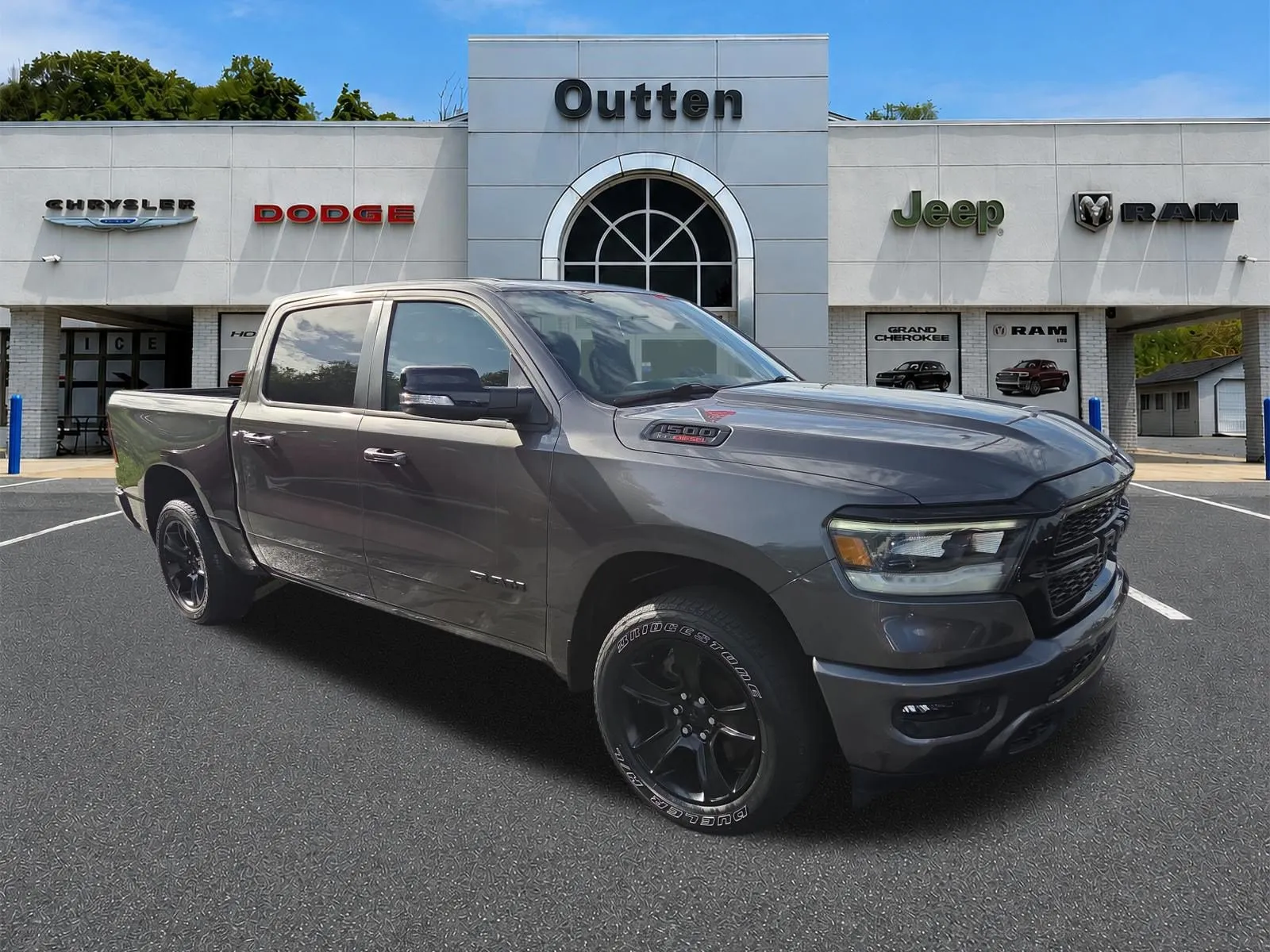 Gray 2022 Ram 1500 Big Horn for sale in Hamburg, PA