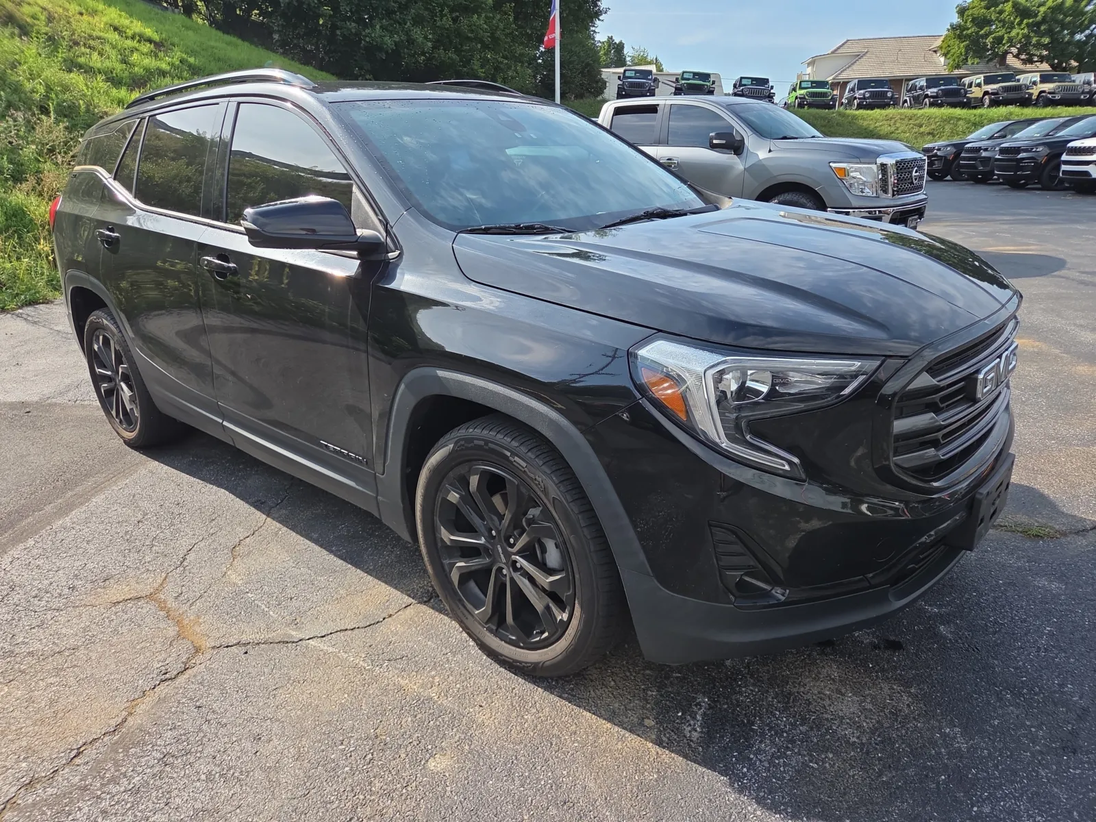 Black 2020 GMC Terrain SLT for sale in Hamburg, PA