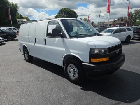 White 2023 Chevrolet Express Cargo Van 2500 for sale in Hamburg, PA
