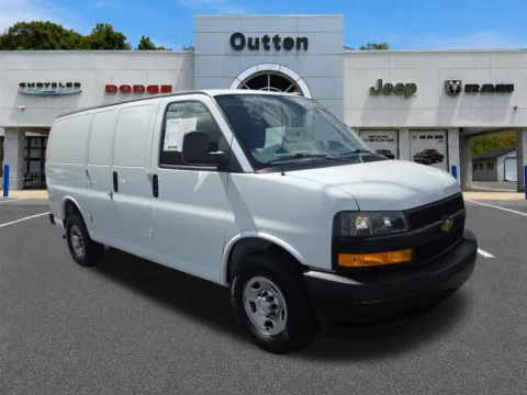 White 2023 Chevrolet Express Cargo Van 2500 for sale in Hamburg, PA