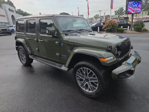 Green 2024 Jeep Wrangler 4xe High Altitude for sale in Hamburg, PA