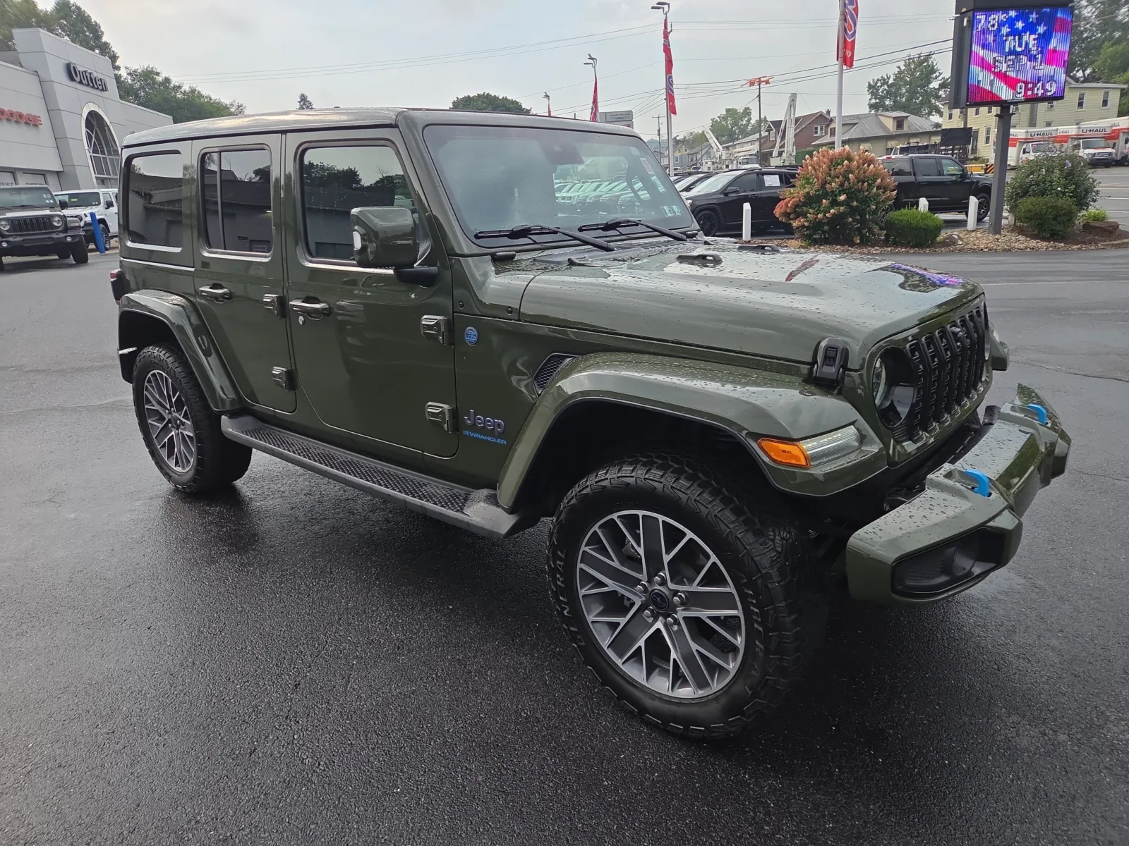 Green 2024 Jeep Wrangler 4xe High Altitude for sale in Hamburg, PA