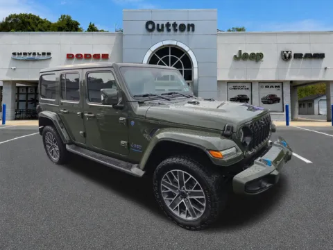 Green 2024 Jeep Wrangler 4xe High Altitude for sale in Hamburg, PA