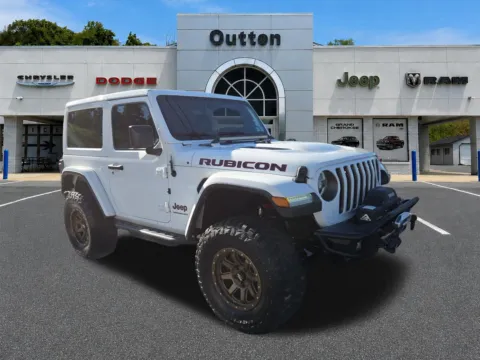 White 2018 Jeep Wrangler Rubicon for sale in Hamburg, PA