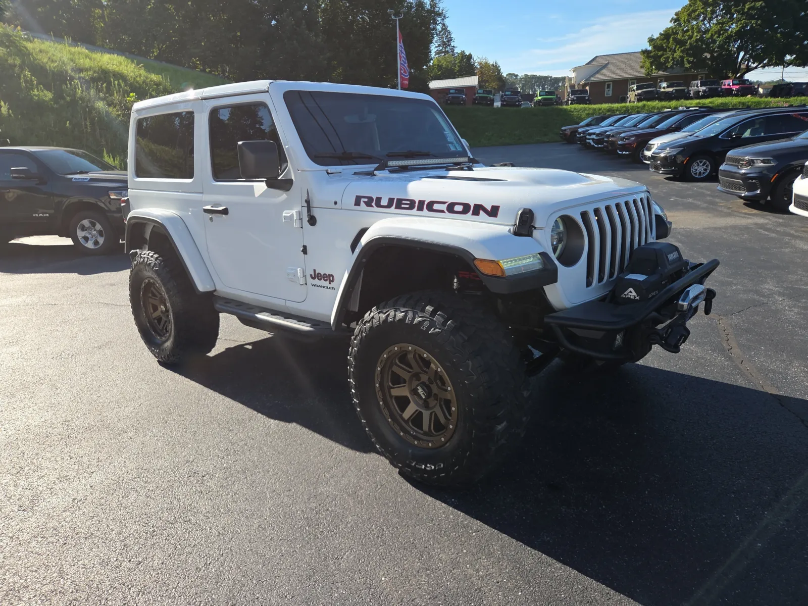 White 2018 Jeep Wrangler Rubicon for sale in Hamburg, PA