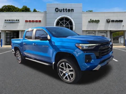 Blue 2023 Chevrolet Colorado 4WD Z71 for sale in Hamburg, PA