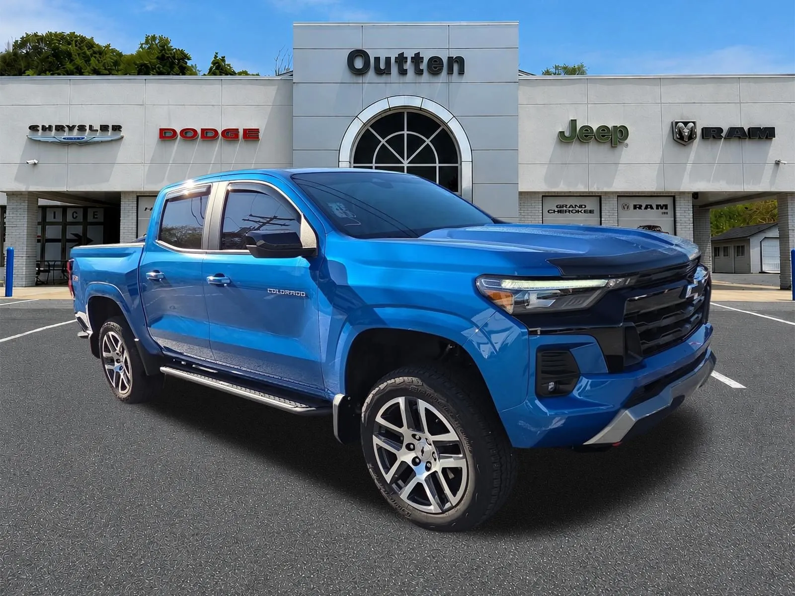 Blue 2023 Chevrolet Colorado 4WD Z71 for sale in Hamburg, PA