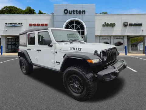 White 2022 Jeep Wrangler Willys Sport for sale in Hamburg, PA