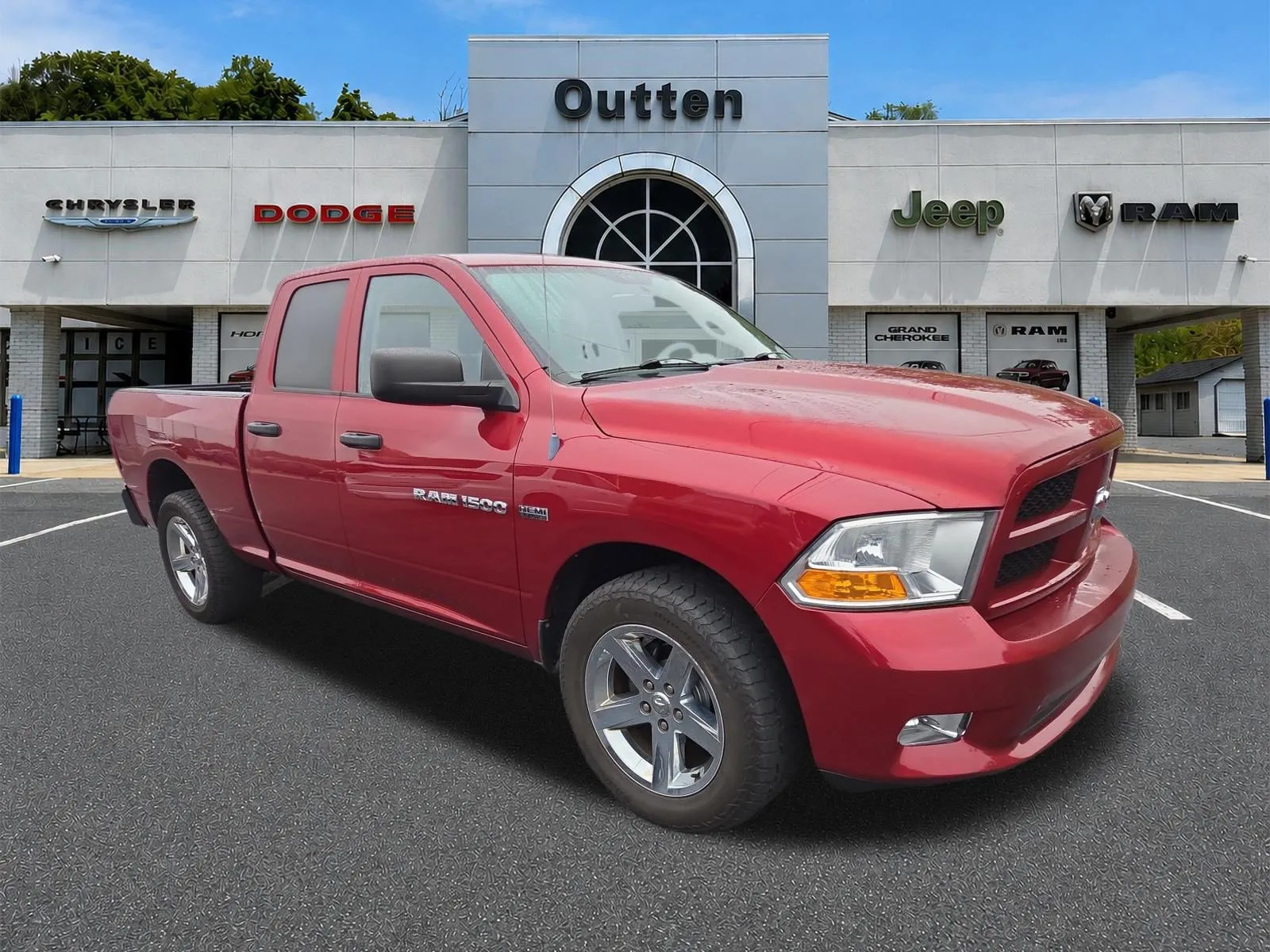 Red 2012 Ram 1500 Express for sale in Hamburg, PA