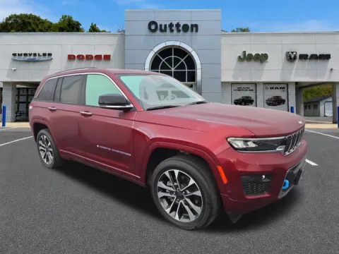 Red 2023 Jeep Grand Cherokee 4xe Overland for sale in Hamburg, PA