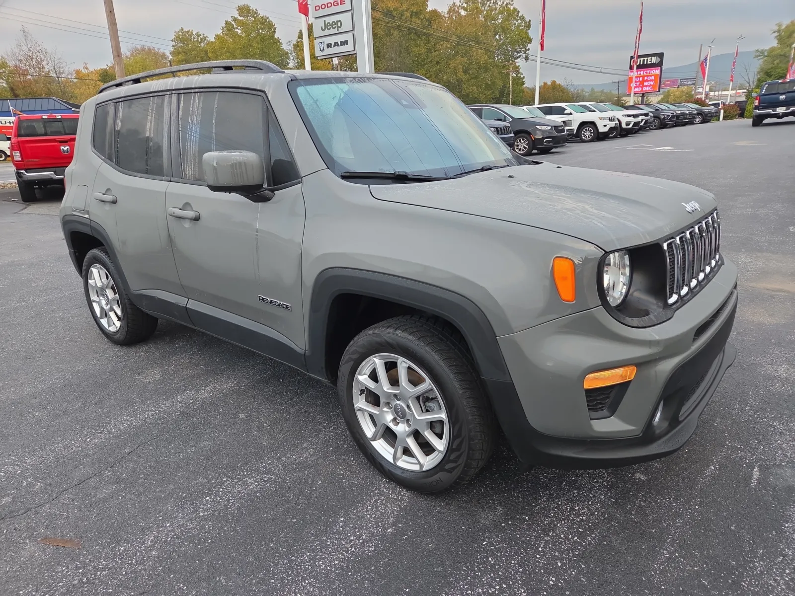 Gray 2021 Jeep Renegade Latitude for sale in Hamburg, PA