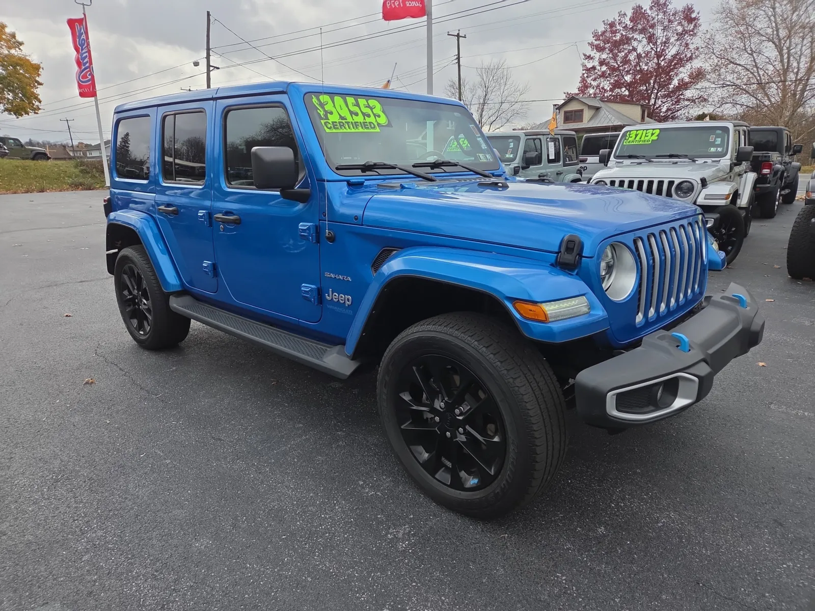 2022 Jeep Wrangler 4xe Unlimited Sahara for sale in Hamburg, PA