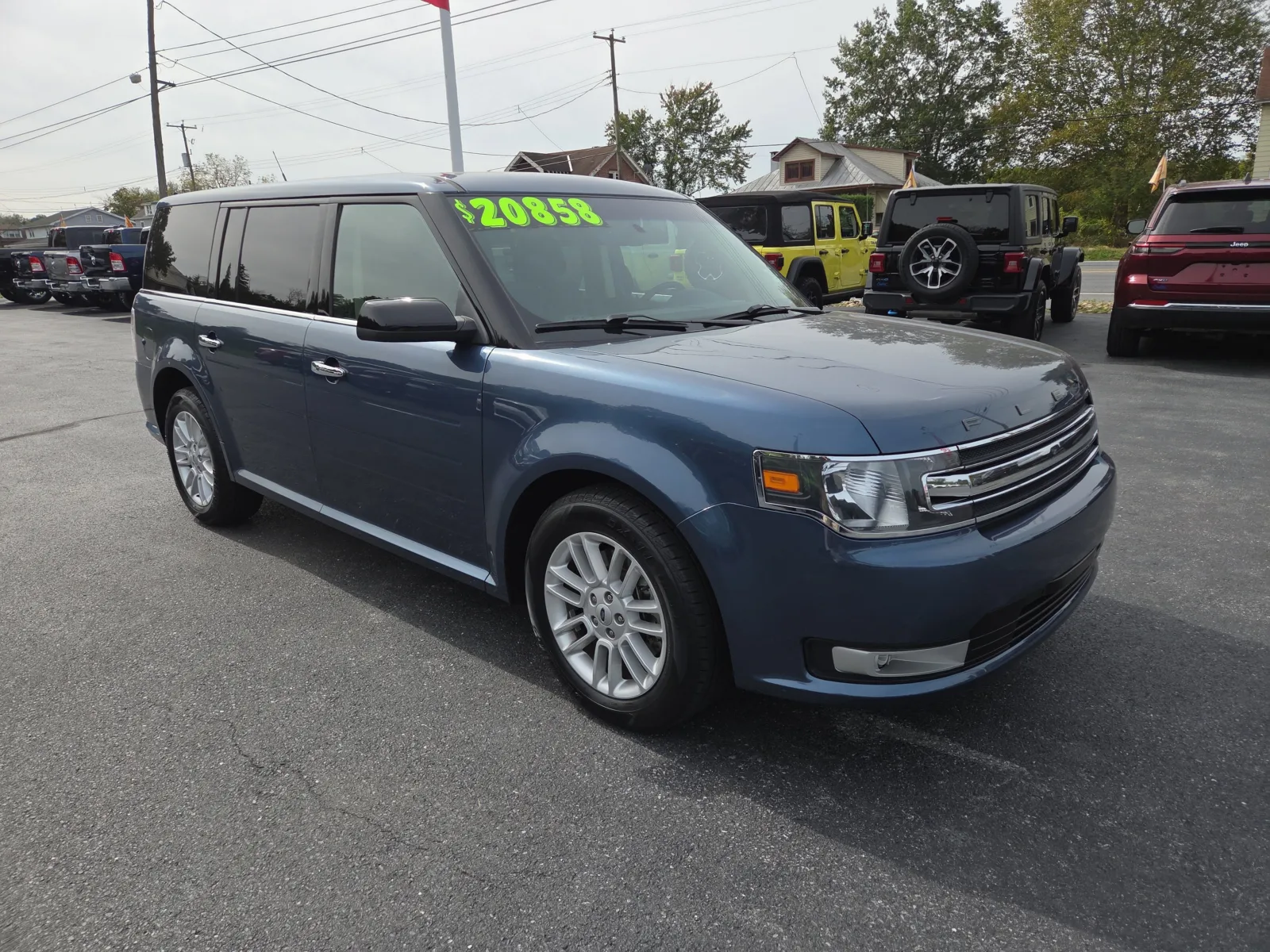 Blue 2019 Ford Flex SEL for sale in Hamburg, PA