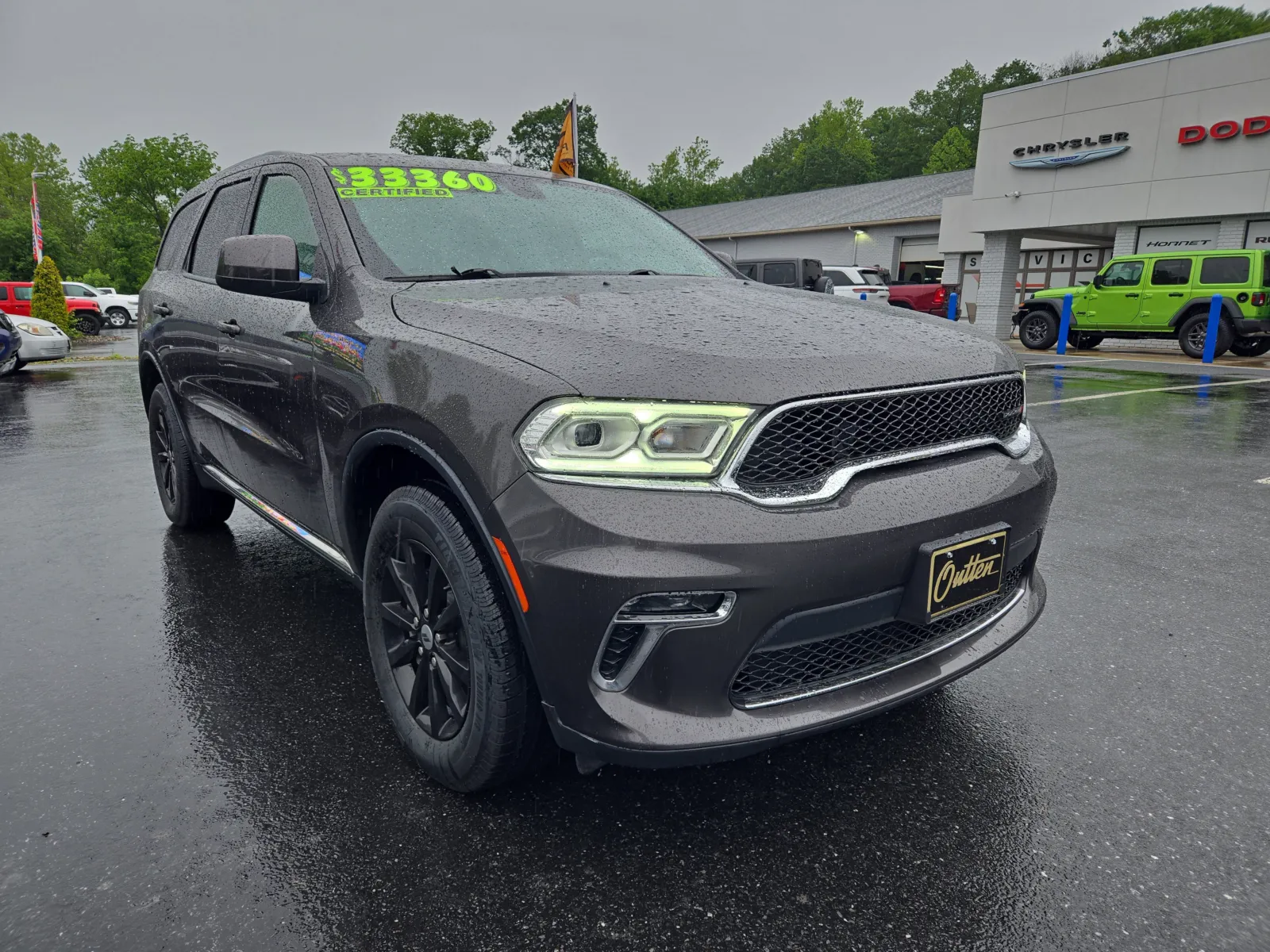Gray 2021 Dodge Durango SXT Plus for sale in Hamburg, PA