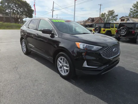 Black 2024 Ford Edge SEL for sale in Hamburg, PA