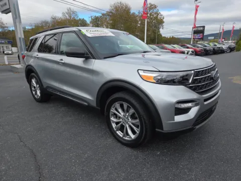 Silver 2021 Ford Explorer XLT for sale in Hamburg, PA