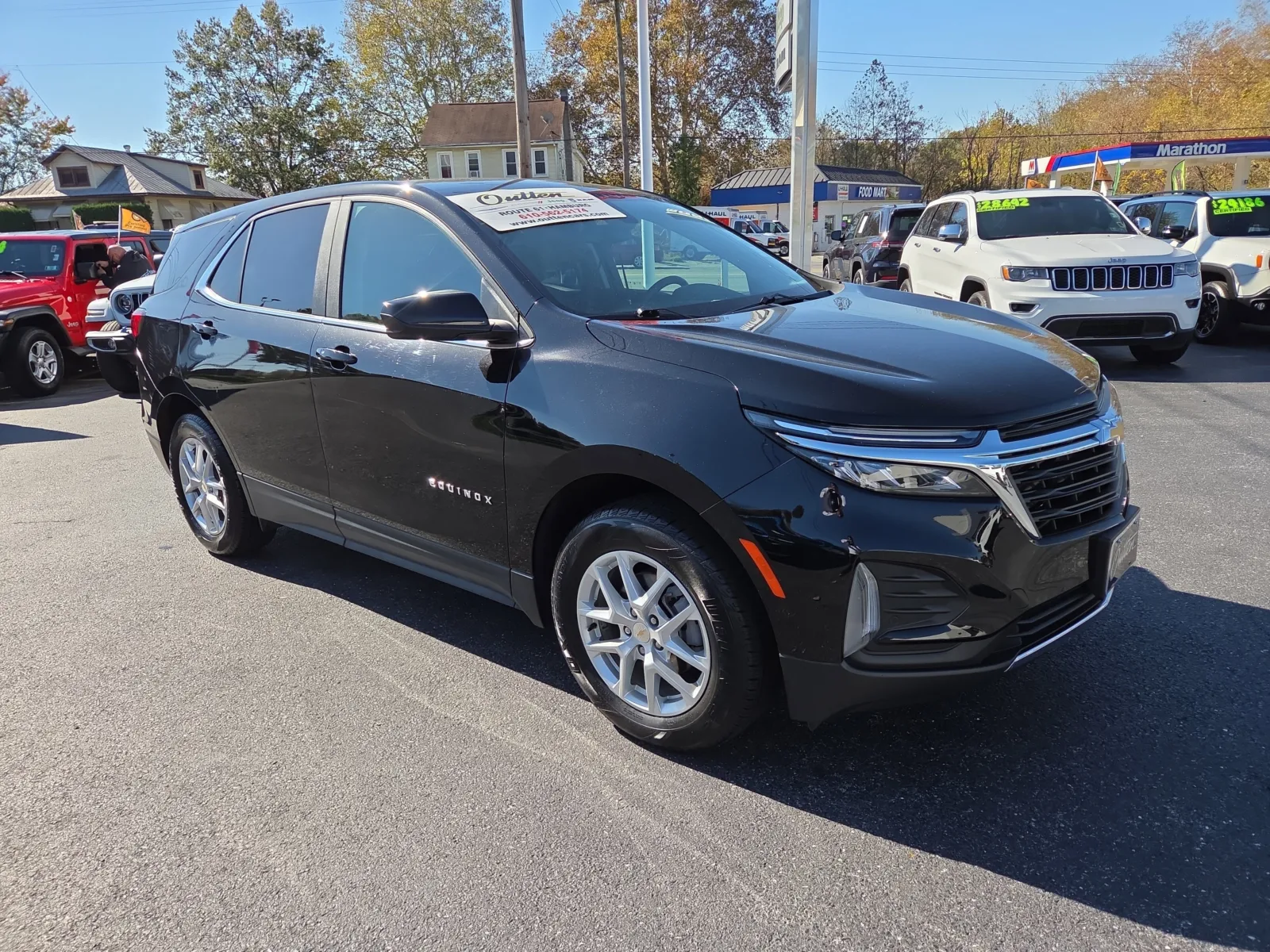 Black 2022 Chevrolet Equinox LT for sale in Hamburg, PA
