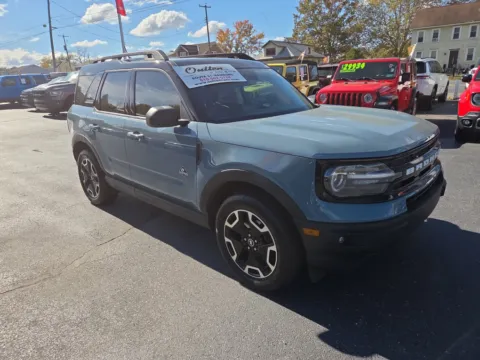Blue 2022 Ford Bronco Sport Outer Banks for sale in Hamburg, PA