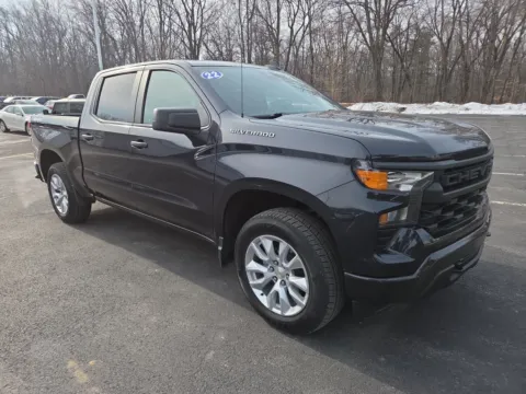 Gray 2022 Chevrolet Silverado 1500 Custom for sale in Hamburg, PA