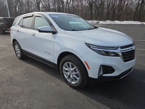 White 2024 Chevrolet Equinox LT for sale in Hamburg, PA