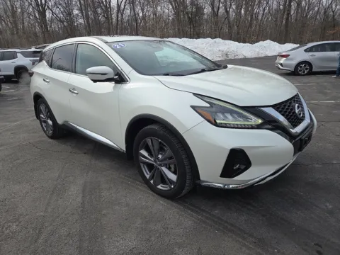 White 2021 Nissan Murano SL for sale in Hamburg, PA