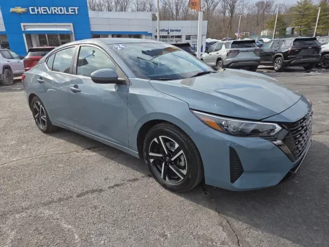 Gray 2024 Nissan Sentra SV for sale in Hamburg, PA