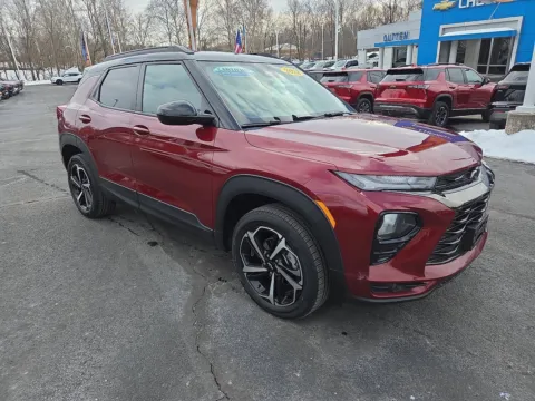 Red 2023 Chevrolet Trailblazer RS for sale in Hamburg, PA