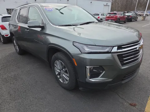 Silver 2023 Chevrolet Traverse LT Cloth for sale in Hamburg, PA