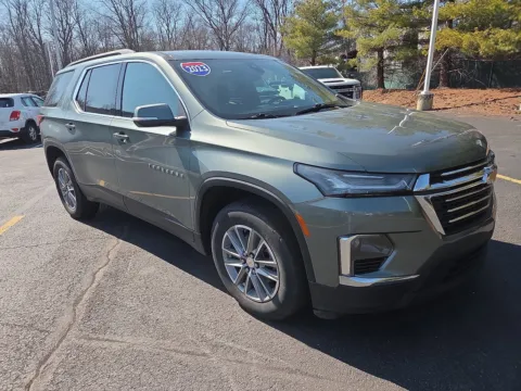 Silver 2023 Chevrolet Traverse LT Cloth for sale in Hamburg, PA