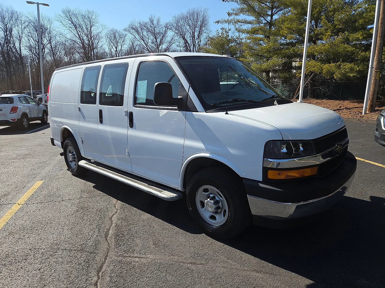White 2024 Chevrolet Express Cargo Van 2500 for sale in Hamburg, PA
