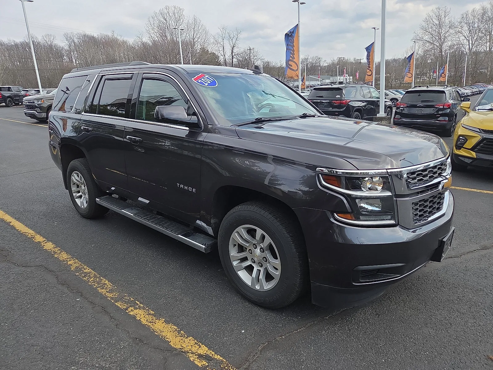 Gray 2017 Chevrolet Tahoe LS for sale in Hamburg, PA