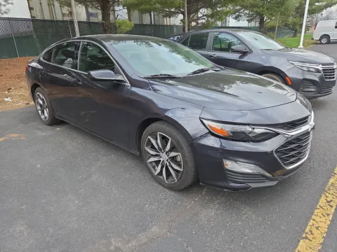 Gray 2022 Chevrolet Malibu RS for sale in Hamburg, PA