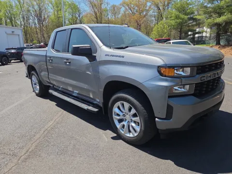Gray 2021 Chevrolet Silverado 1500 Custom for sale in Hamburg, PA